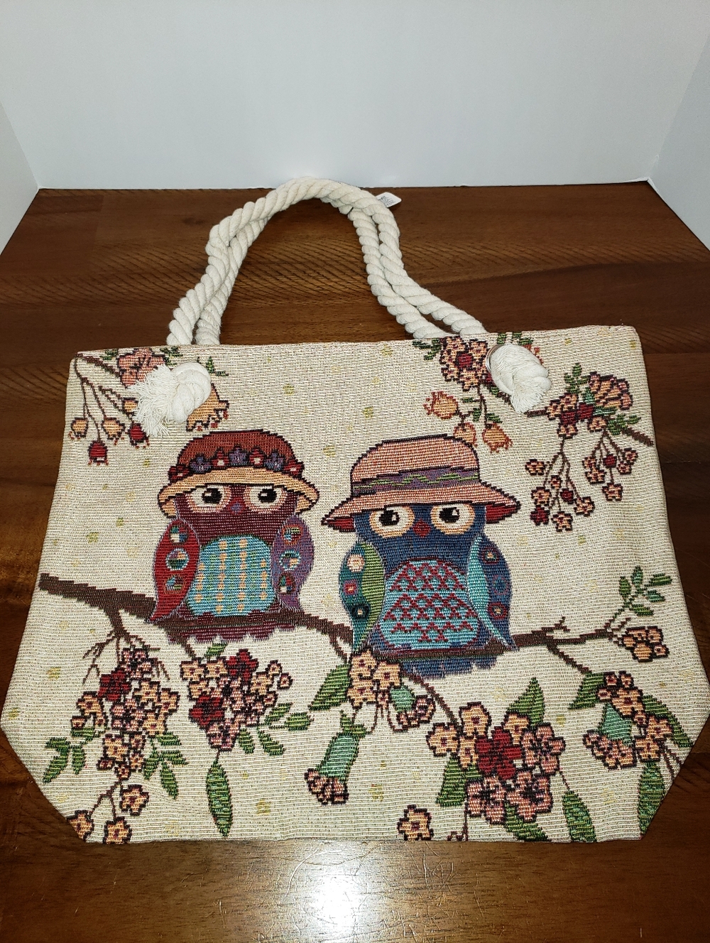 NWT Owl Tote Bag